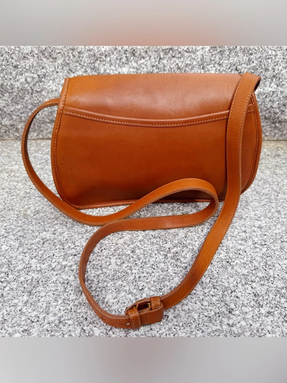 Vintage Coach Gilford Bag 9913, British Tan